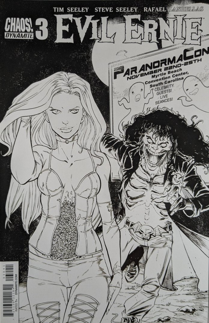 Evil Ernie #3 Variant Cover D Comic Book Cover Art by Tim Seeley