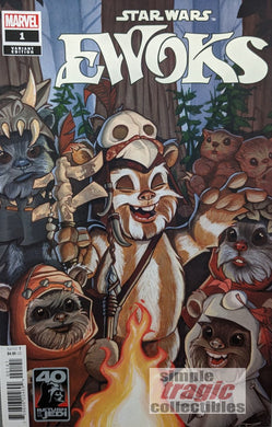 Star Wars: Return Of The Jedi - Ewoks #1 Comic Book Cover Art by Chrissie Zullo
