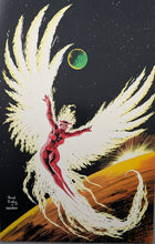 Load image into Gallery viewer, Excalibur #1 Comic Book Back Cover Art by Alan Davis
