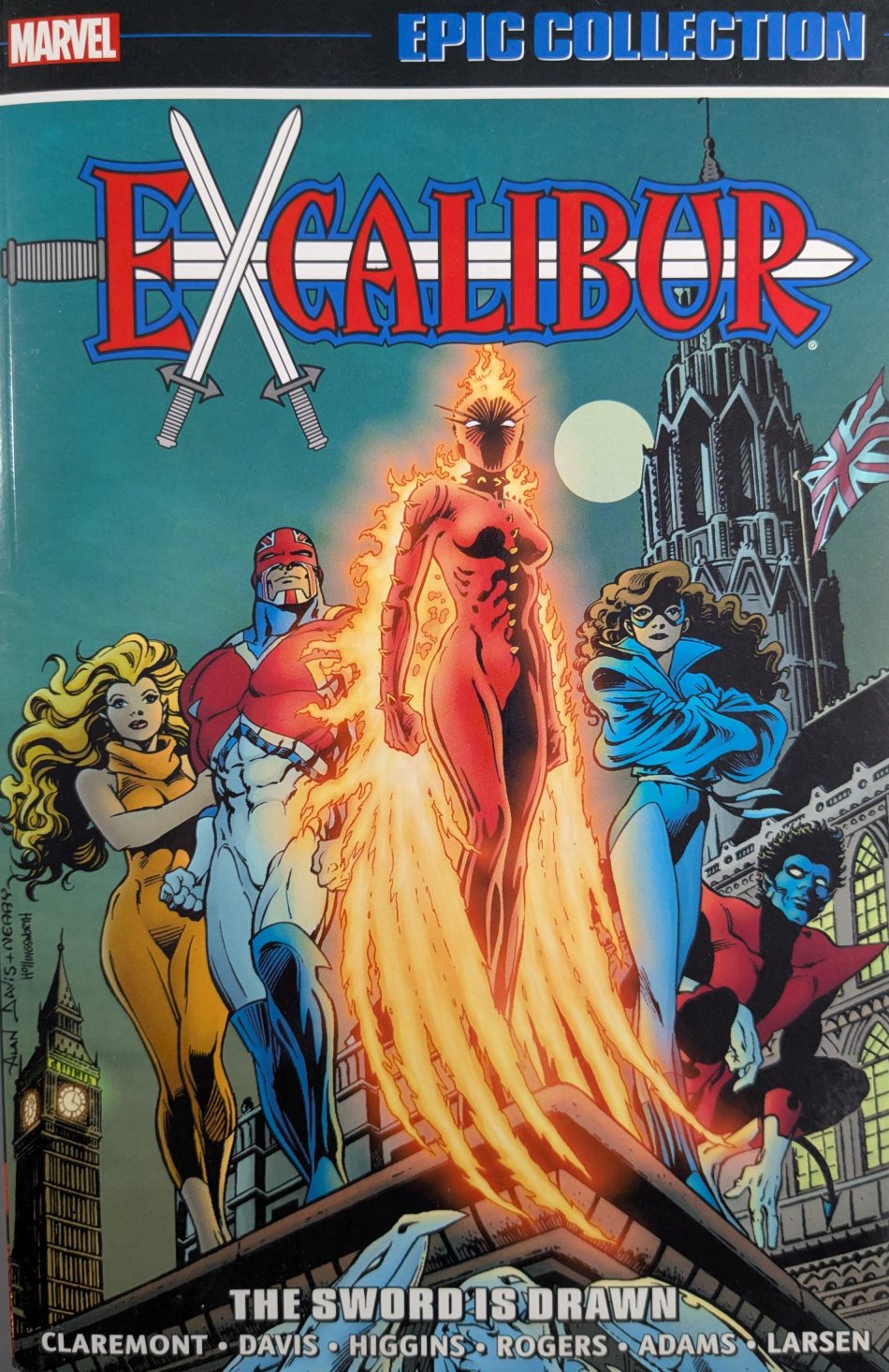 Excalibur Epic Collection Volume 1: The Sword Is Drawn Trade Paperback Cover Art by Alan Davis