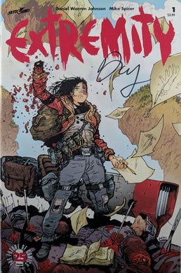 Extremity #1 Comic Book Cover Art by Daniel Warren Johnson