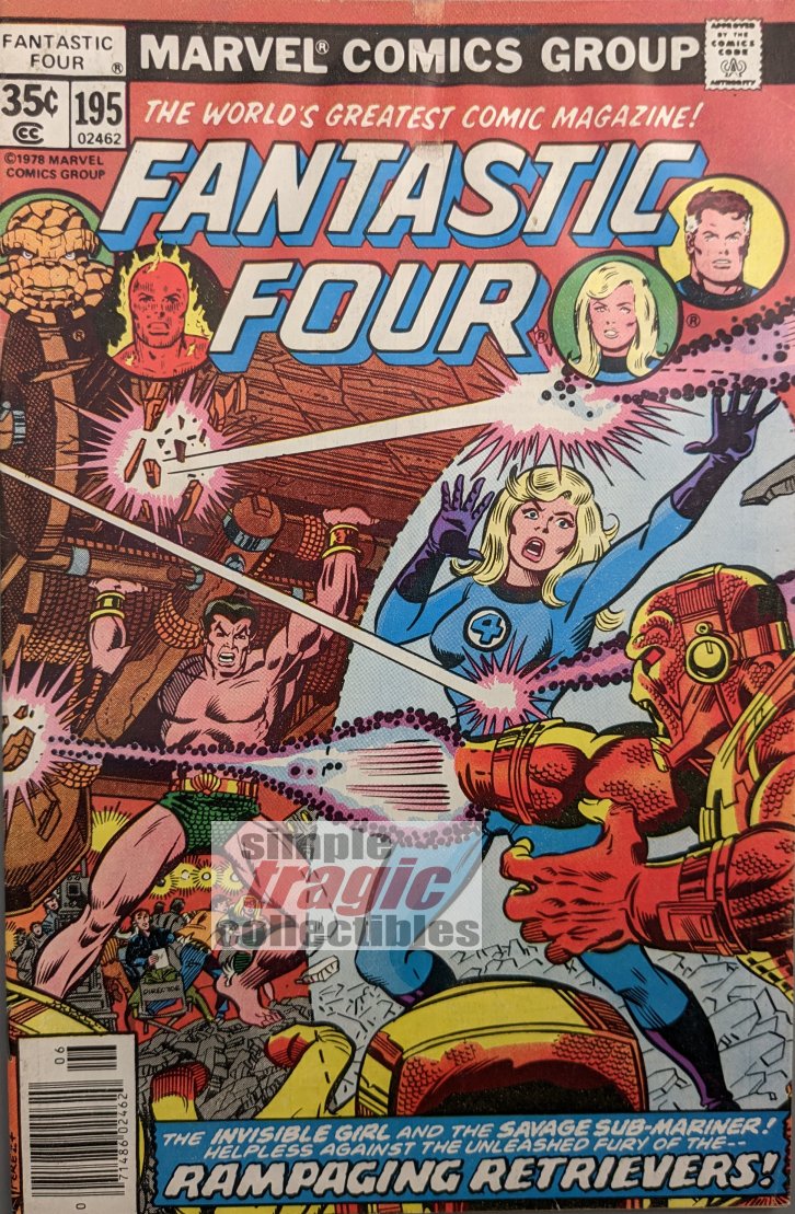 Fantastic Four (1961) #195
