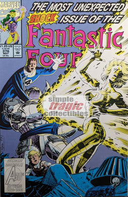 Fantastic Four #376 Comic Book Cover Art by Paul Ryan