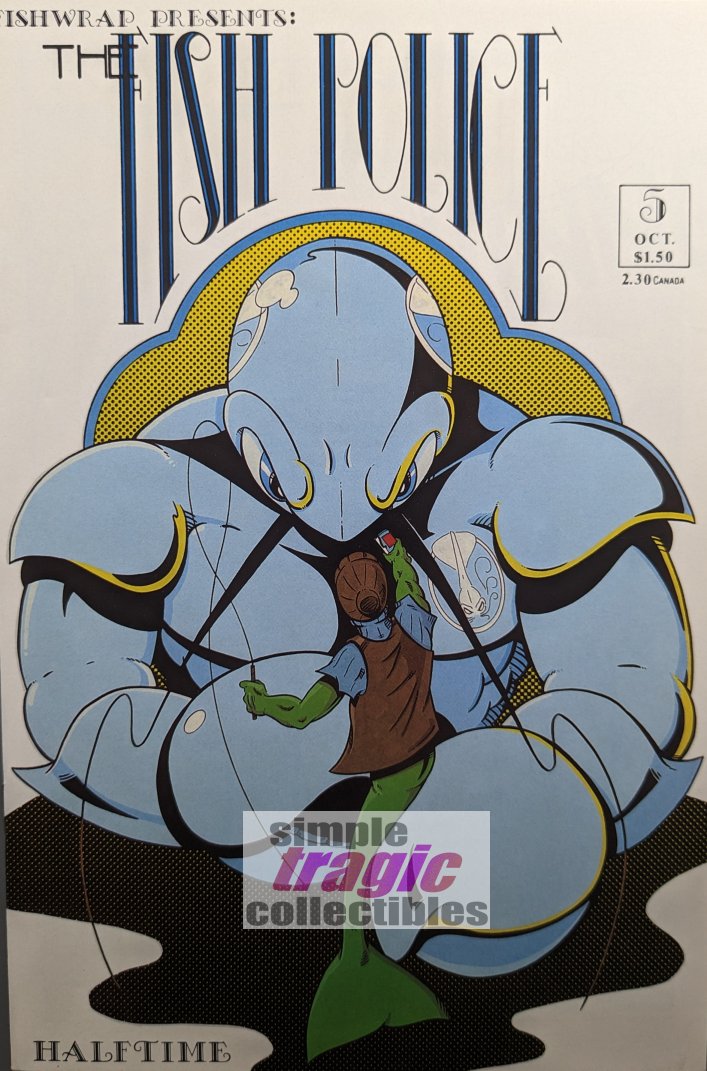 Fish Police (1985) #5 – Simple Tragic Collectibles