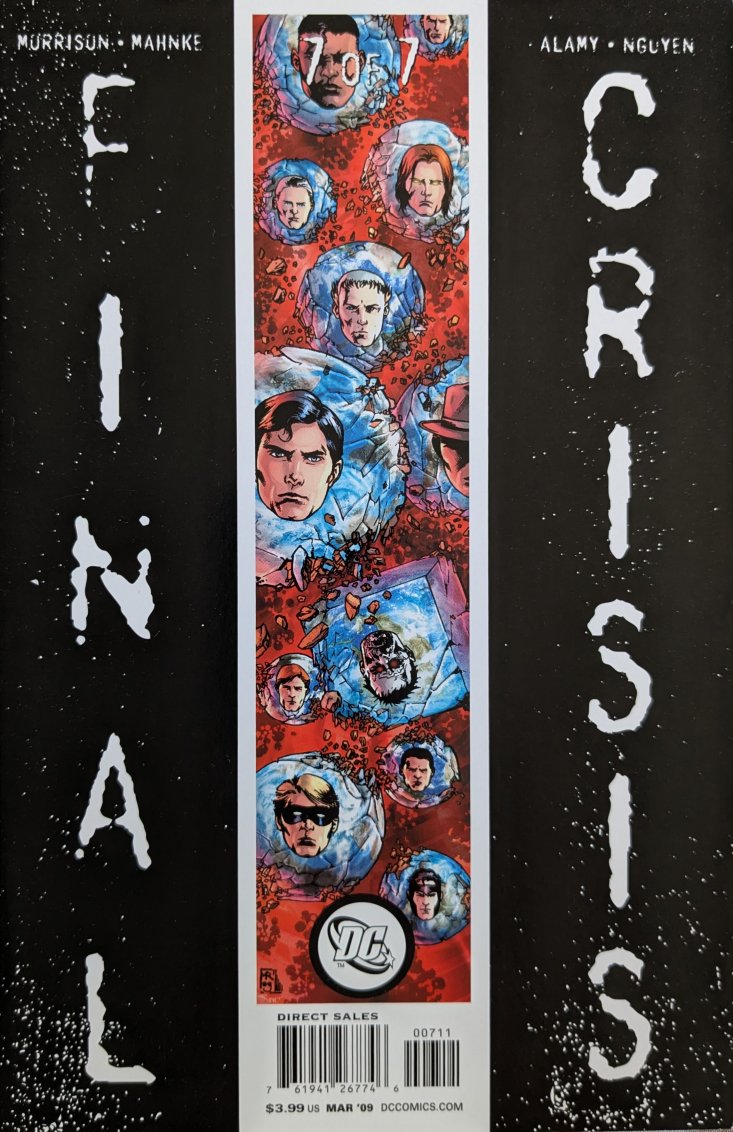 Final Crisis #7 Comic Book Cover Art by J.G. Jones