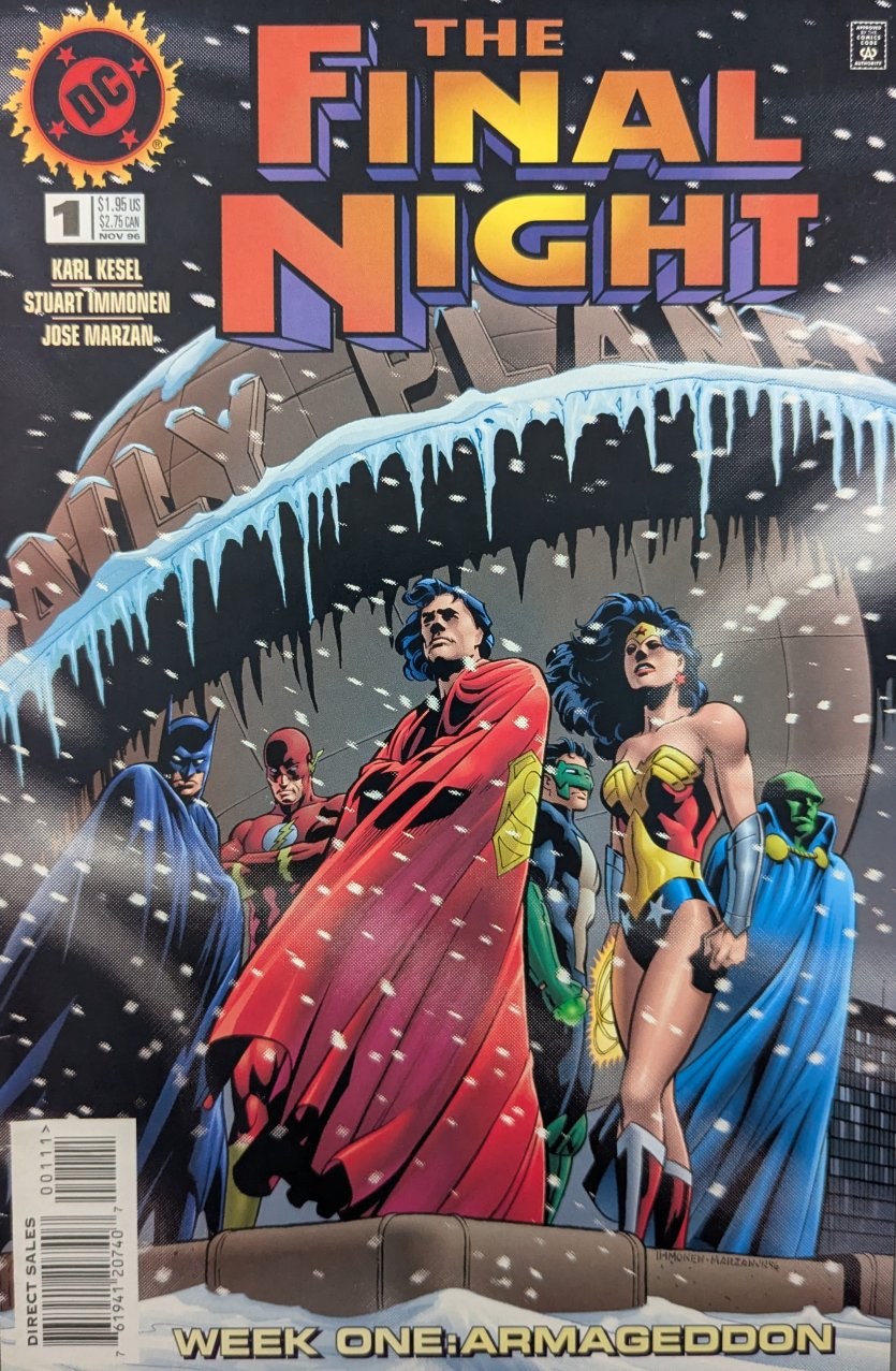 The Final Night #1 Comic Book Cover Art by Stuart Immonen