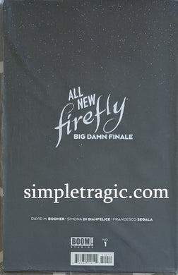 All New Firefly Big Damn Finale #1 Comic Book Cover Art