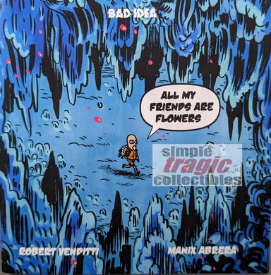 All My Friends Are Flowers: A Tankers Story #1 Comic Book Cover Art by Manix Abrera