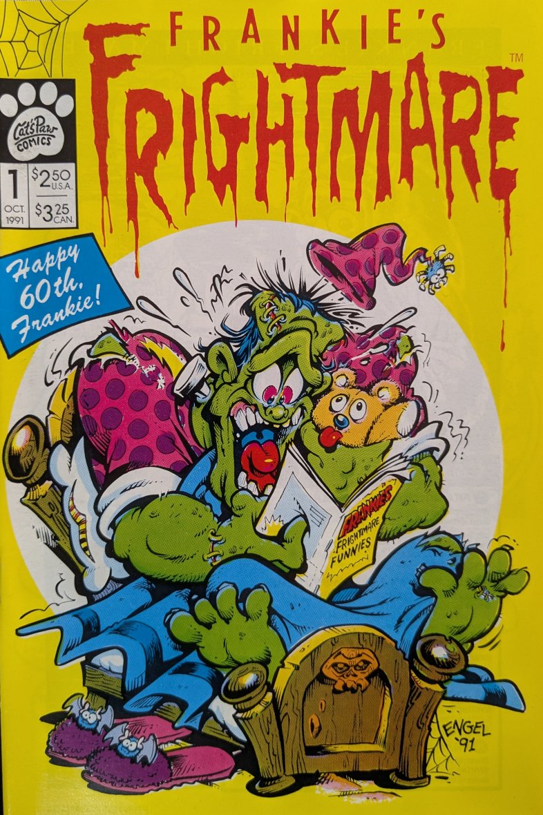 Frankie's Frightmare #1 Comic Book Cover Art by Jim Engel