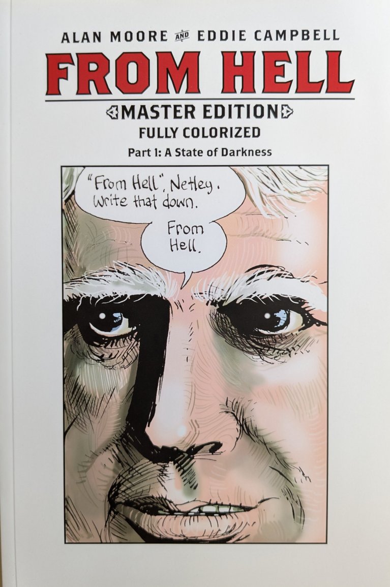 From Hell: The Master Edition #1 Comic Book Cover Art by Eddie Campbell