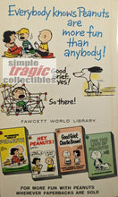 Load image into Gallery viewer, Fun With Peanuts by Charles M. Schulz Back Cover Art
