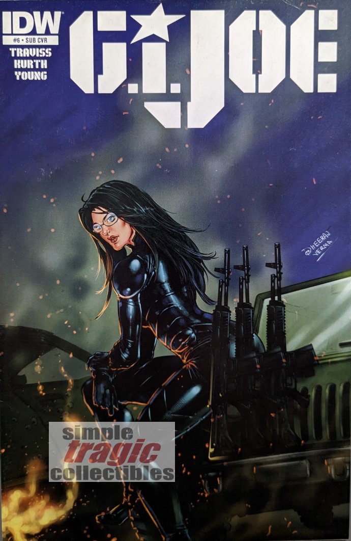 G.I. Joe #6 Comic Book Cover Art by Dheeraj Verma
