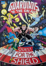 Load image into Gallery viewer, Guardians Of The Galaxy: Quest For The Shield (1992) TPB Cover Art by Jim Valentino
