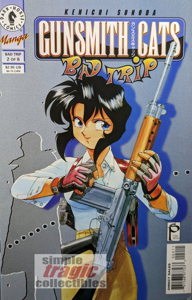 Gunsmith Cats: Bad Trip #2 Comic Book Cover Art