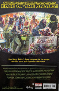 Star Wars: Galaxy's Edge TPB Back Cover Art