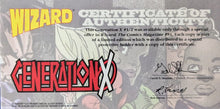 Load image into Gallery viewer, Generation X #1/2 Wizard Exclusive Comic Book COA
