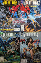 Load image into Gallery viewer, Superman &amp; Batman: Generations III #1-4 Comic Book Cover Art by John Byrne
