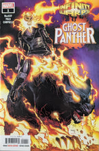 Load image into Gallery viewer, Infinity Warps: Ghost Panther #1 Comic Book Cover Art by Humberto Ramos

