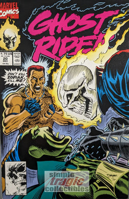 Ghost Rider #20 Comic Book Cover Art by Ron Wagner
