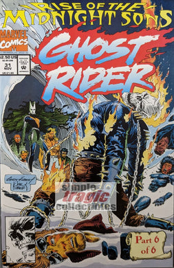 Ghost Rider #31 Comic Book Cover Art by Andy Kubert