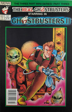 Ghostbusters II #3 Comic Book Cover Art by John Tobias