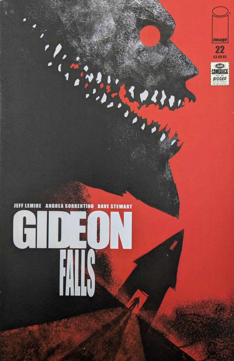 Gideon Falls #22 Variant Comic Book Cover Art by Alan Love