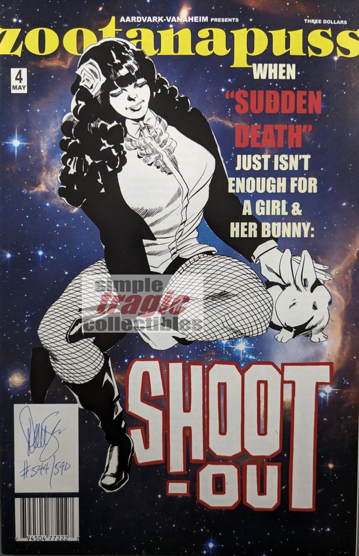 Glamourpuss #25 / Zootanapuss #4 Comic Book Cover Art by Dave Sim