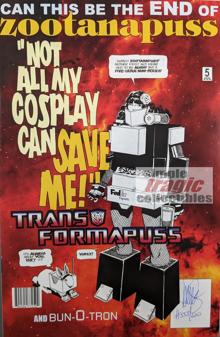 Glamourpuss #26 / Zootanapuss #5 Comic Book Cover Art by Dave Sim