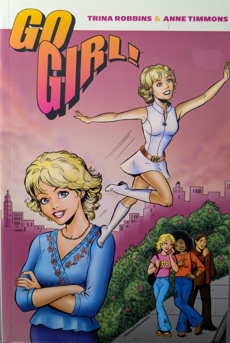Go Girl (2002) TPB Cover Art by Anne Timmons