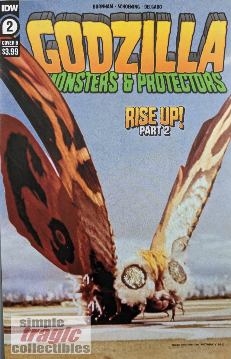 Godzilla: Monsters & Protectors #2 Comic Book Cover Art