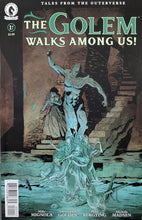 Load image into Gallery viewer, The Golem Walks Among Us #1 Comic Book Cover Art by Peter Bergting
