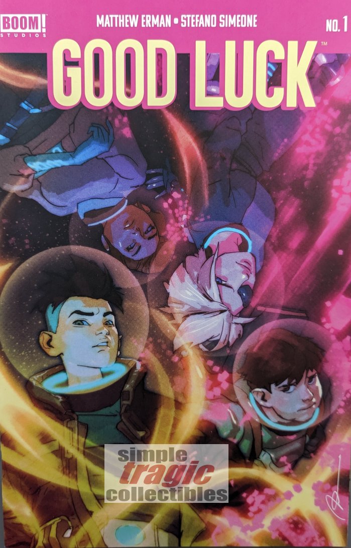 Good Luck #1 Comic Book Cover Art by Gerald Parel