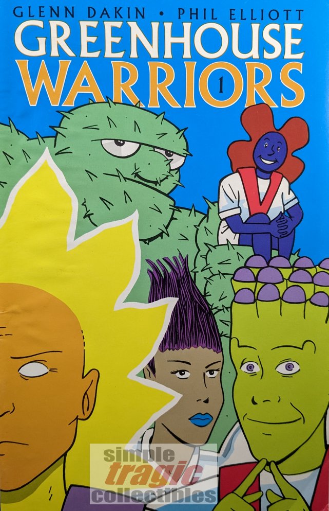 Greenhouse Warriors #1 Comic Book Cover Art