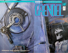 Load image into Gallery viewer, Grendel #23 Comic Book Wraparound Cover Art by Ron Turner
