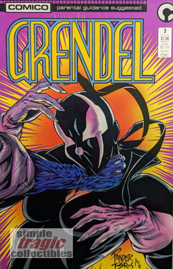 Grendel #3 Comic Book Cover Art by Pander Bros.