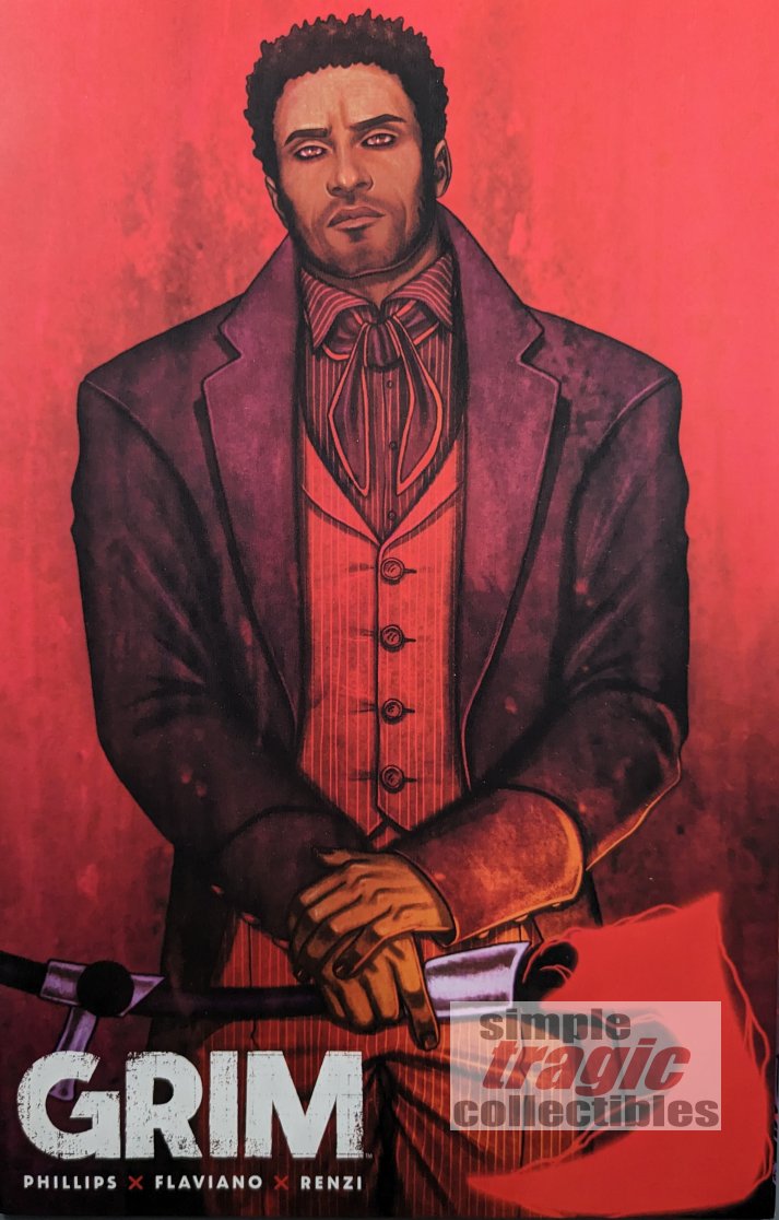 Grim # 2 Variant Comic Book Cover Art by Jenny Frison