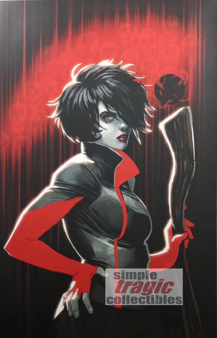 Grim #2 Comic Book Cover Art by Stephanie Hans