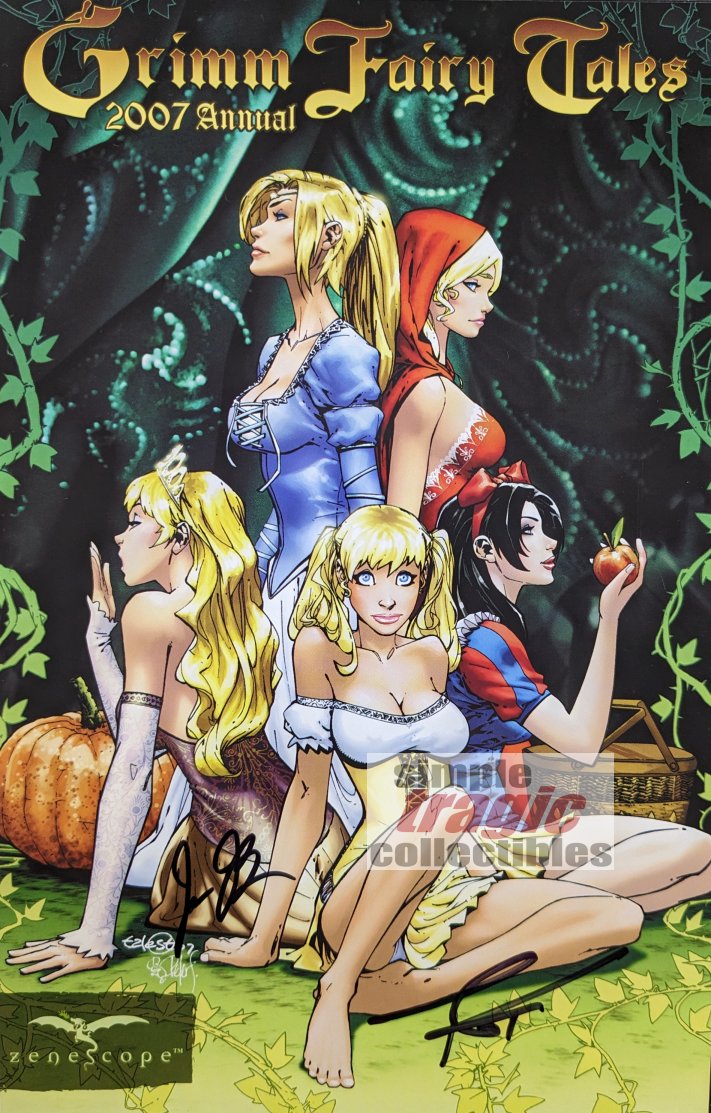 Grimm Fairy Tales Annual 2007 Comic Book Cover Art by Talent Caldwell