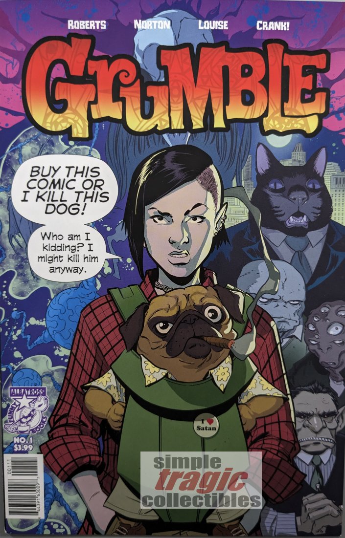 Grumble #1 Comic Book Cover Art by Mike Norton
