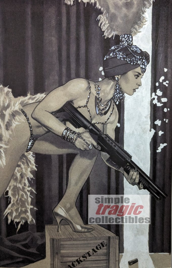 Gun Honey: Blood For Blood #1 FOC Variant Comic Book Cover Art by Adam Hughes