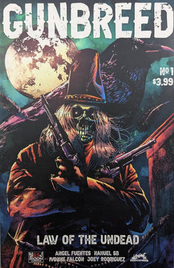 Gunbreed #1 Comic Book Cover Art by Hernan Gonzalez