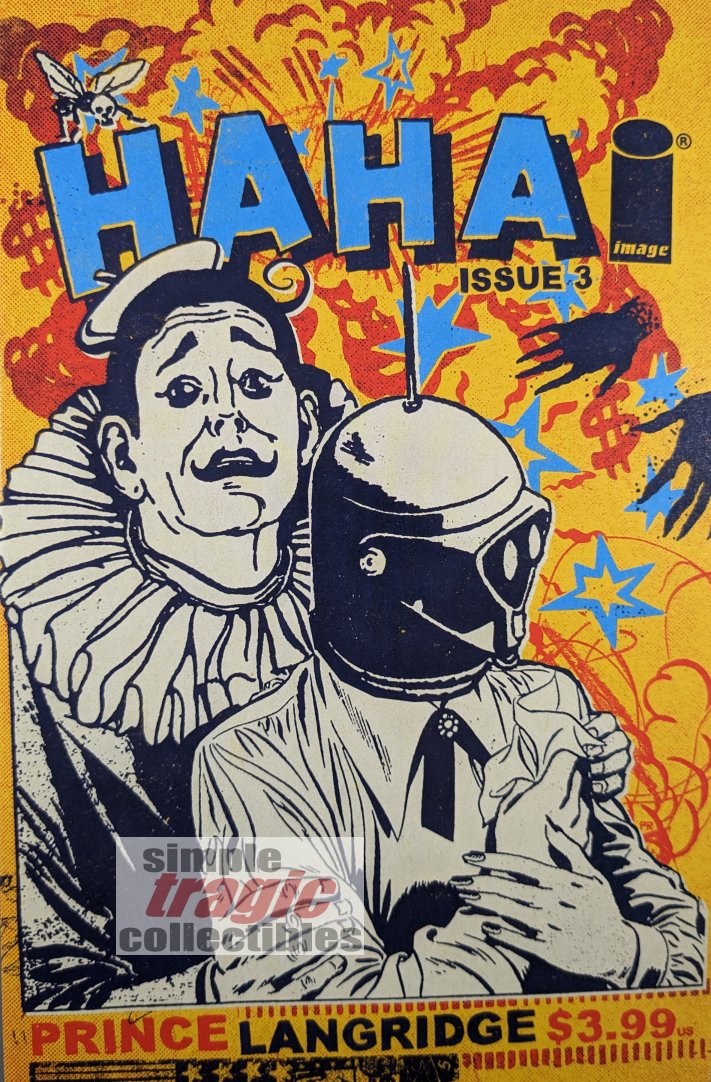 HAHA #3 Variant Comic Book Cover Art by Paul Rentler