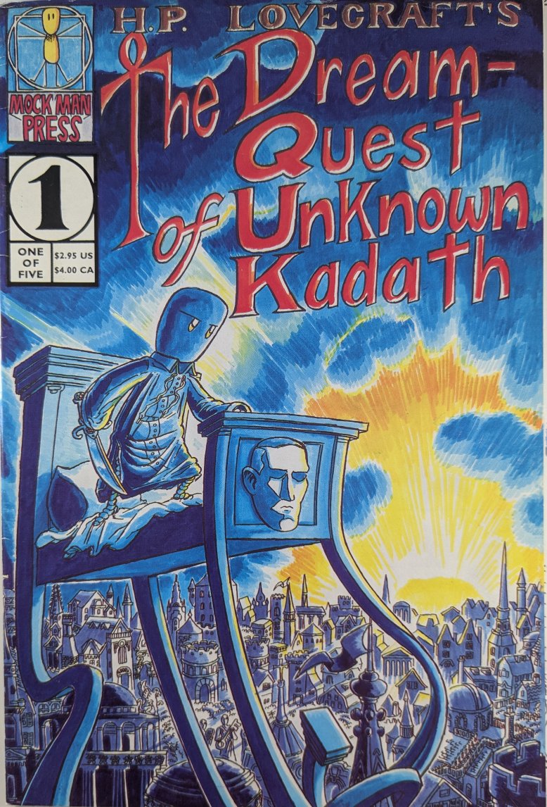 H.P. Lovecraft's The Dream-Quest Of Unknown Kadath #1 Comic Book Cover Art by Jason P. Thompson