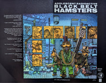 Load image into Gallery viewer, Adolescent Radioactive Blackbelt Hamsters #2 Comic Book Wraparound Cover Art by Chris Parsonavich
