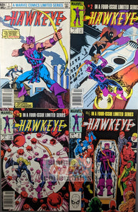 Hawkeye #1-4 Comic Book Cover Art