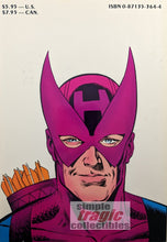 Load image into Gallery viewer, Hawkeye Graphic Novel Back Cover Art by Mark Gruenwald
