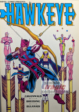Load image into Gallery viewer, Hawkeye Graphic Novel Cover Art by Mark Gruenwald
