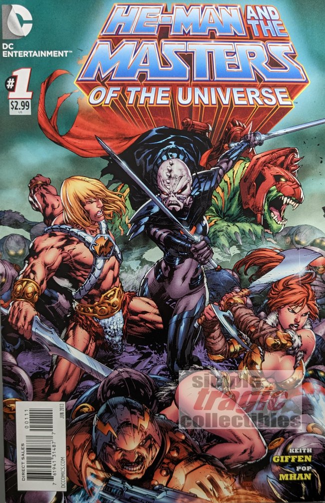 He-Man And The Masters Of The Universe #1 Comic Book Cover Art