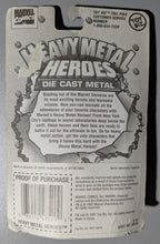 Load image into Gallery viewer, KINGPIN - HEAVY METAL HEROES Die Cast Metal Poseable Figure Back
