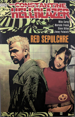 John Constantine, Hellblazer: Red Sepulchre Trade Paperback Cover Art by Tim Bradstreet